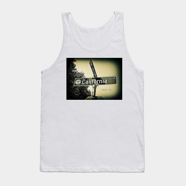 California Boulevard, San Marino, CA by Mistah Wilson Tank Top by MistahWilson